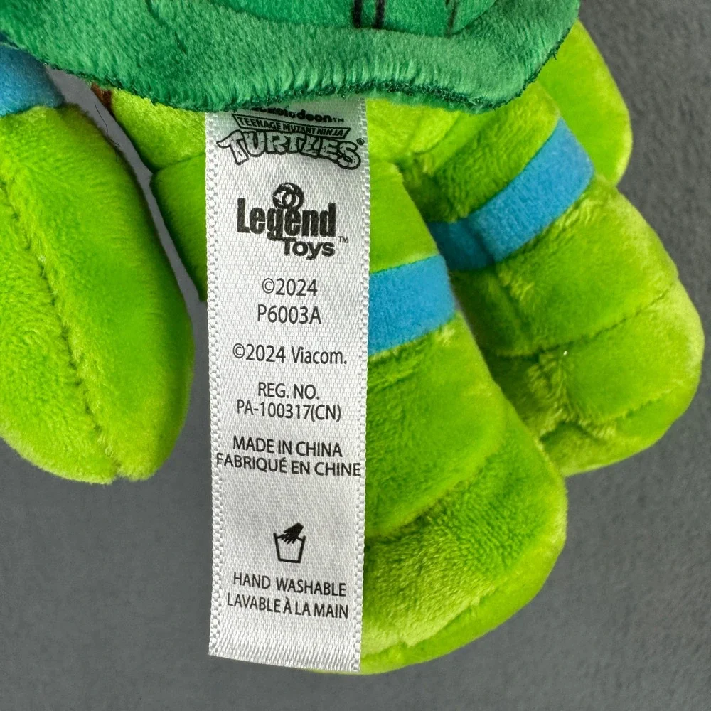 Nickelodeon Teenage Mutant Ninja Turtles Leonardo Plush Legend Toys 2024 TMNT